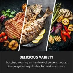 Delicatessa Grill Pan Grillplatte 9 Delicatessa Grill Pan Grillplatte -Haushaltsgerätegeschäft 10034722 yy 0004 logo Klarstein Delicatessa Grill Pan Grillplatte