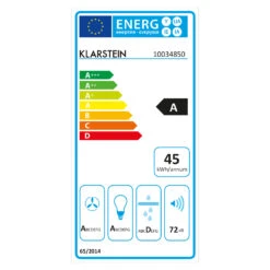 [Gebraucht] Structura Inselhaube -Haushaltsgerätegeschäft 10034850 energy label