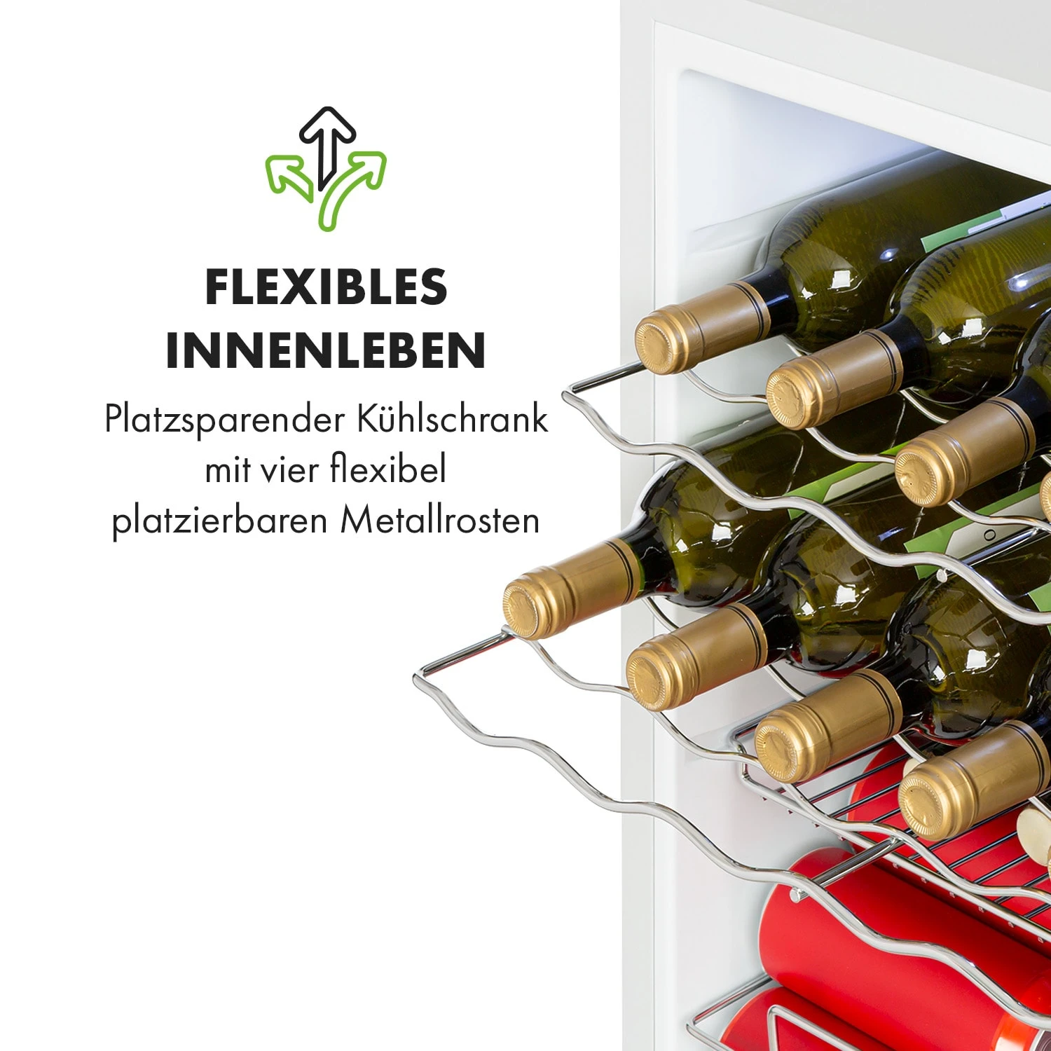 Beersafe XL Quartz Getränkekühlschrank Mit Glastür 60 Liter 8 Beersafe XL Quartz Getränkekühlschrank Mit Glastür 60 Liter – Bild 6