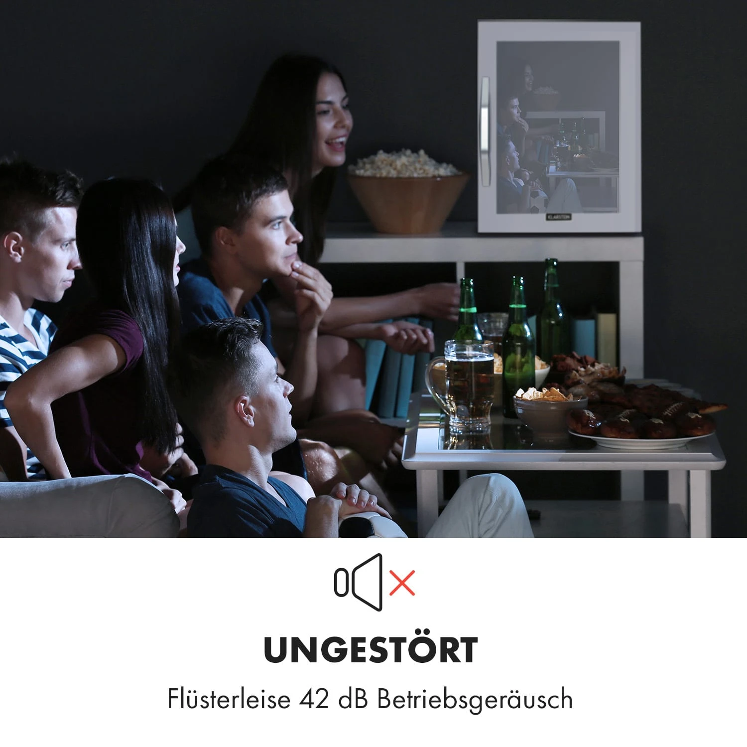 Beersafe XL Quartz Getränkekühlschrank Mit Glastür 60 Liter 10 Beersafe XL Quartz Getränkekühlschrank Mit Glastür 60 Liter – Bild 8