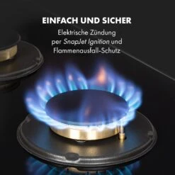 [Wiederverpackt] Goldflame 4 Gaskochfeld -Haushaltsgerätegeschäft 10034972 de 0005 logo