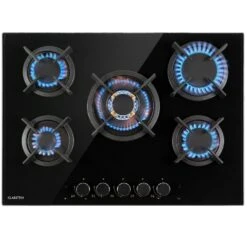 [Wiederverpackt] Goldflame 5 Gaskochfeld