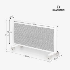 [Gebraucht] Hot Spot Slimcurve Double Wave 2-in-1 Konvektorheizung -Haushaltsgerätegeschäft 10035061 yy 0011 dimensions