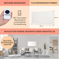 [Gebraucht] Wonderwall Air Infinite 720 Infrarotheizung Für Die Wand -Haushaltsgerätegeschäft 10035170 de 0006 usp