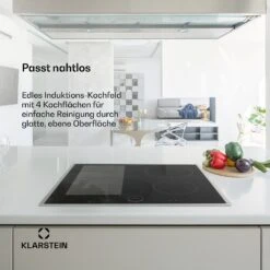 [Wiederverpackt] Delicatessa 60 Hybrid Prime Induktionskochfeld -Haushaltsgerätegeschäft 10035268 de 0002 usp