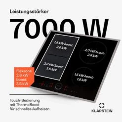 [Wiederverpackt] Delicatessa 60 Hybrid Prime Induktionskochfeld -Haushaltsgerätegeschäft 10035268 de 0003 usp