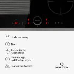 [Wiederverpackt] Delicatessa 60 Hybrid Prime Induktionskochfeld -Haushaltsgerätegeschäft 10035268 de 0006 usp