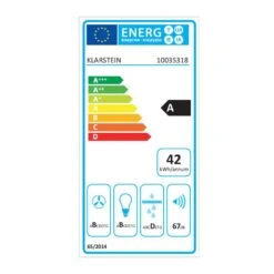 [Wiederverpackt] Silver Lining 90 Dunstabzugshaube Kopffrei -Haushaltsgerätegeschäft 10035318 energy label 1