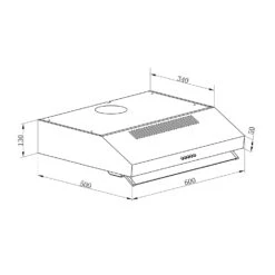 [Gebraucht] Purista Americana Unterbau-Dunstabzugshaube -Haushaltsgerätegeschäft 10035340 yy 0009 logo Klarstein Purista Americana 2