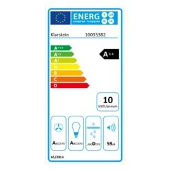[Wiederverpackt] Eleonora 90 Dunstabzugshaube Kopffrei -Haushaltsgerätegeschäft 10035382 energy label