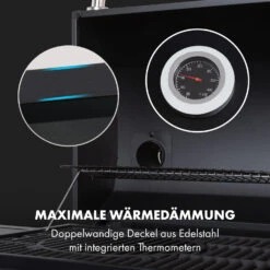 Kingsville Smoker Kombigrill Gas Kohle -Haushaltsgerätegeschäft 10035409 de 0010 logo