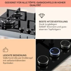 [Gebraucht] Illuminosa 4 Gaskochfeld -Haushaltsgerätegeschäft 10035464 de 0004 usp 1