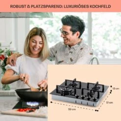 [Gebraucht] Illuminosa 4 Gaskochfeld -Haushaltsgerätegeschäft 10035464 de 0006 usp 1