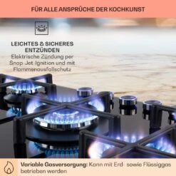 [Gebraucht] Illuminosa 5 Gaskochfeld -Haushaltsgerätegeschäft 10035465 de 0005 usp 1