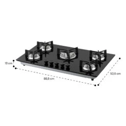 [Gebraucht] Trifecta 5 Gaskochfeld -Haushaltsgerätegeschäft 10035470 yy 0011 dimensions