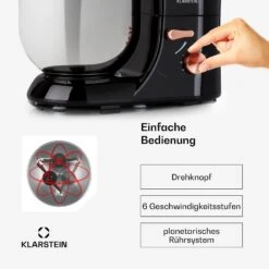 [Wiederverpackt] Lucia Elegance Küchenmaschine -Haushaltsgerätegeschäft 10035639 de 0005 usp