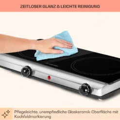 [Wiederverpackt] Cookbuddy Glaskeramik-Kochfeld -Haushaltsgerätegeschäft 10035704 de 0007 usp 1