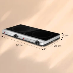 [Wiederverpackt] Cookbuddy Glaskeramik-Kochfeld -Haushaltsgerätegeschäft 10035704 yy 0011 dimensions 1