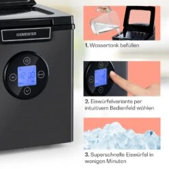 [Gebraucht] Icemeister 2G Eiswürfelmaschine -Haushaltsgerätegeschäft 10035712 de 0004 usp