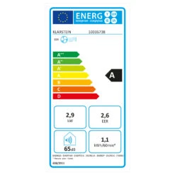 [Wiederverpackt] Kraftwerk Smart Mobile Klimaanlage -Haushaltsgerätegeschäft 10035738 energy label 1