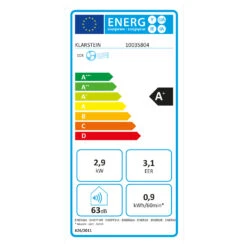 [Wiederverpackt] Metrobreeze Rom Smart Mobile Klimaanlage -Haushaltsgerätegeschäft 10035804 energy label 1
