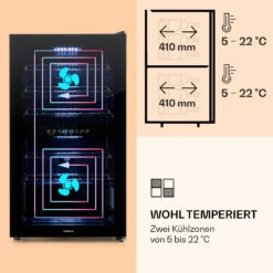Klarstein Shiraz 29 Duo Weinkühlschrank 2 Zonen 11 Klarstein Shiraz 29 Duo Weinkühlschrank 2 Zonen -Haushaltsgerätegeschäft 10035846 de 0003 logo