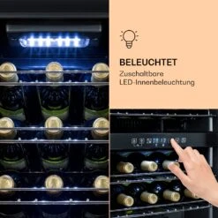 Klarstein Shiraz 29 Duo Weinkühlschrank 2 Zonen 13 Klarstein Shiraz 29 Duo Weinkühlschrank 2 Zonen -Haushaltsgerätegeschäft 10035846 de 0005 logo