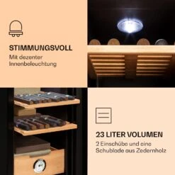 [Gebraucht] El Presidente 23 Humidor -Haushaltsgerätegeschäft 10036106 de 0006 logo