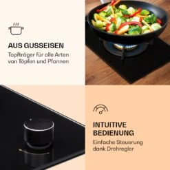 [Wiederverpackt] Goldflame Gaskochfeld -Haushaltsgerätegeschäft 10036336 de 0003 logo