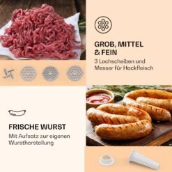 [Wiederverpackt] Mighty Mince Elektrischer Fleischwolf -Haushaltsgerätegeschäft 10036478 de 0003 logo 1