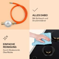 [Wiederverpackt] Goldflame Domino Prime Gaskochfeld -Haushaltsgerätegeschäft 10037806 de 0006 logo 1