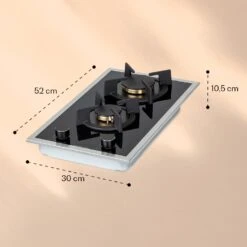 [Wiederverpackt] Goldflame Domino Prime Gaskochfeld -Haushaltsgerätegeschäft 10037806 yy 0007 logo 1