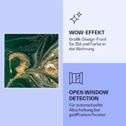 [Wiederverpackt] Wonderwall Air Art Smart Infrarotheizung Mit Bild Wirbel -Haushaltsgerätegeschäft 10037822 de 0006 logo