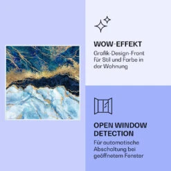 [Gebraucht] Wonderwall Air Art Smart Infrarotheizung Mit Bild Blauer Marmor -Haushaltsgerätegeschäft 10037828 de 0006 logo