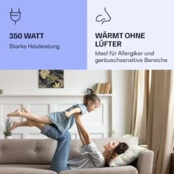 [Gebraucht] Wonderwall Air Art Smart Infrarotheizung Mit Bild Schwarze Blume -Haushaltsgerätegeschäft 10037829 de 0005 logo