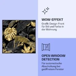 [Gebraucht] Wonderwall Air Art Smart Infrarotheizung Mit Bild Schwarze Blume -Haushaltsgerätegeschäft 10037829 de 0006 logo