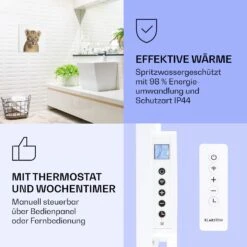 [Wiederverpackt] Wonderwall Air Art Smart Infrarotheizung Mit Bild Löwe -Haushaltsgerätegeschäft 10037834 de 0004 logo