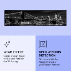 [Wiederverpackt] Wonderwall Air Art Smart Infrarotheizung Mit Bild Brücke -Haushaltsgerätegeschäft 10037853 de 0006 logo