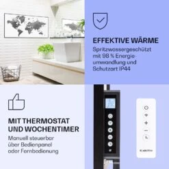 [Wiederverpackt] Wonderwall Air Art Smart Infrarotheizung Mit Bild Schwarze Karte -Haushaltsgerätegeschäft 10037871 de 0004 logo