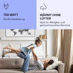 [Wiederverpackt] Wonderwall Air Art Smart Infrarotheizung Mit Bild Schwarze Karte -Haushaltsgerätegeschäft 10037871 de 0005 logo