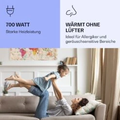 [Wiederverpackt] Wonderwall Air Art Smart Infrarotheizung Mit Bild Farbige Karte -Haushaltsgerätegeschäft 10037882 de 0005 logo