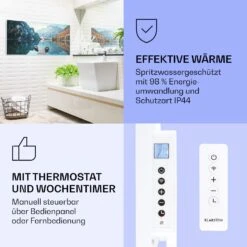 [Gebraucht] Wonderwall Air Art Smart Infrarotheizung Mit Bild See Horizontal -Haushaltsgerätegeschäft 10037896 de 0004 logo