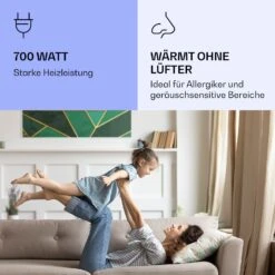 [Wiederverpackt] Wonderwall Air Art Smart Infrarotheizung Mit Bild Grüne Linie -Haushaltsgerätegeschäft 10037908 de 0005 logo