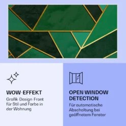 [Wiederverpackt] Wonderwall Air Art Smart Infrarotheizung Mit Bild Grüne Linie -Haushaltsgerätegeschäft 10037908 de 0006 logo