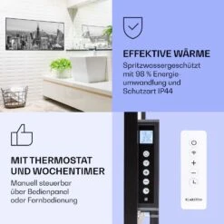 [Wiederverpackt] Wonderwall Air Art Smart Infrarotheizung Mit Bild New York City -Haushaltsgerätegeschäft 10037927 de 0004 logo