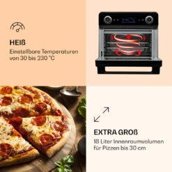 [Wiederverpackt] AeroVital Jumbo 3-in-1 Heißluftfritteuse -Haushaltsgerätegeschäft 10038339 de 0004 logo