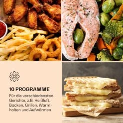 [Wiederverpackt] AeroVital Jumbo 3-in-1 Heißluftfritteuse -Haushaltsgerätegeschäft 10038339 de 0005 logo