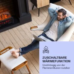 [Gebraucht] Kamini FXL 2G Elektrischer Kamin -Haushaltsgerätegeschäft 10038365 de 0006 logo 1