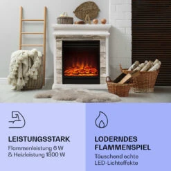 Nevis Peak Elektrischer Kamin -Haushaltsgerätegeschäft 10038399 de 0004 logo