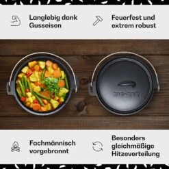 [Gebraucht] Galloway Dutch Oven 7.6 BBQ-Topf -Haushaltsgerätegeschäft 10038586 de 0003 usp